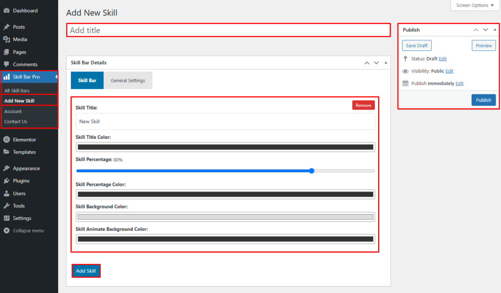 Skill Bar – Skillbar